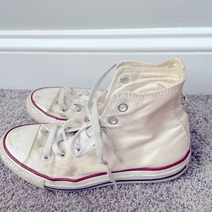 White high top converse